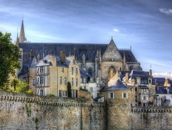 Cathédrale et rempart de Vannes